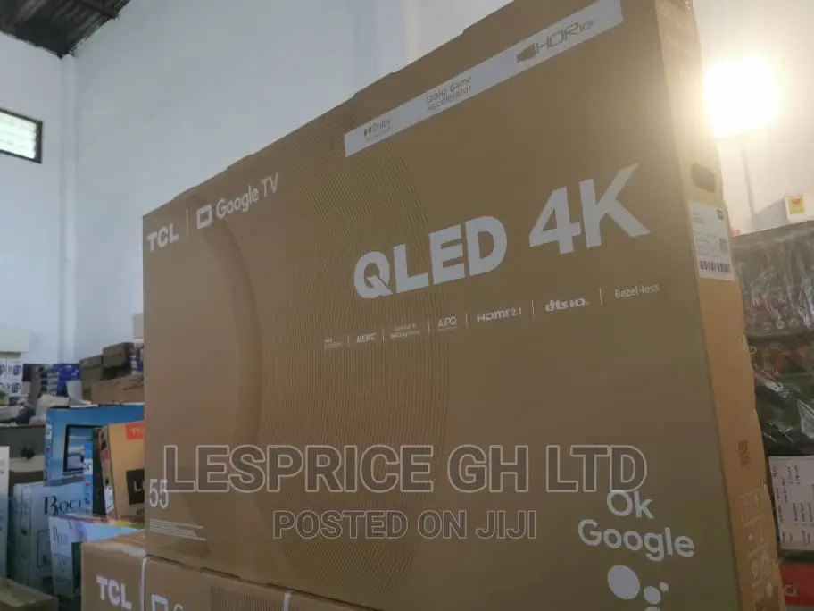 QLED Display ~TCL 55” Android TV