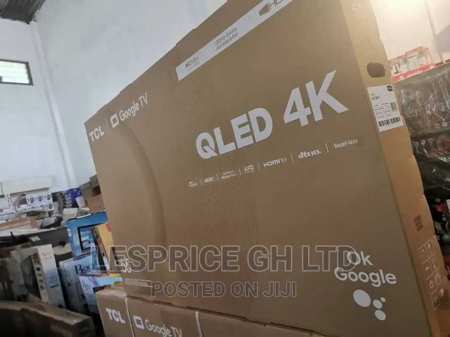 QLED Display ~TCL 55” Android TV