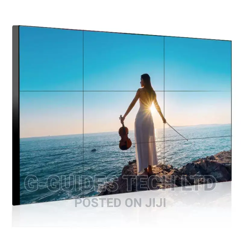 46"-Inch 1080P LCD Splicing Screen Physical Patchwork 3.5mm
