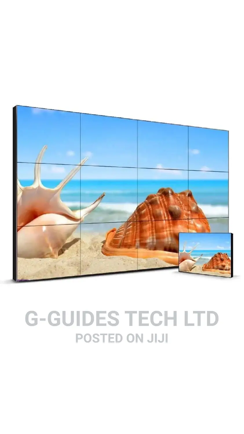 46"-Inch 1080P LCD Splicing Screen Physical Patchwork 3.5mm