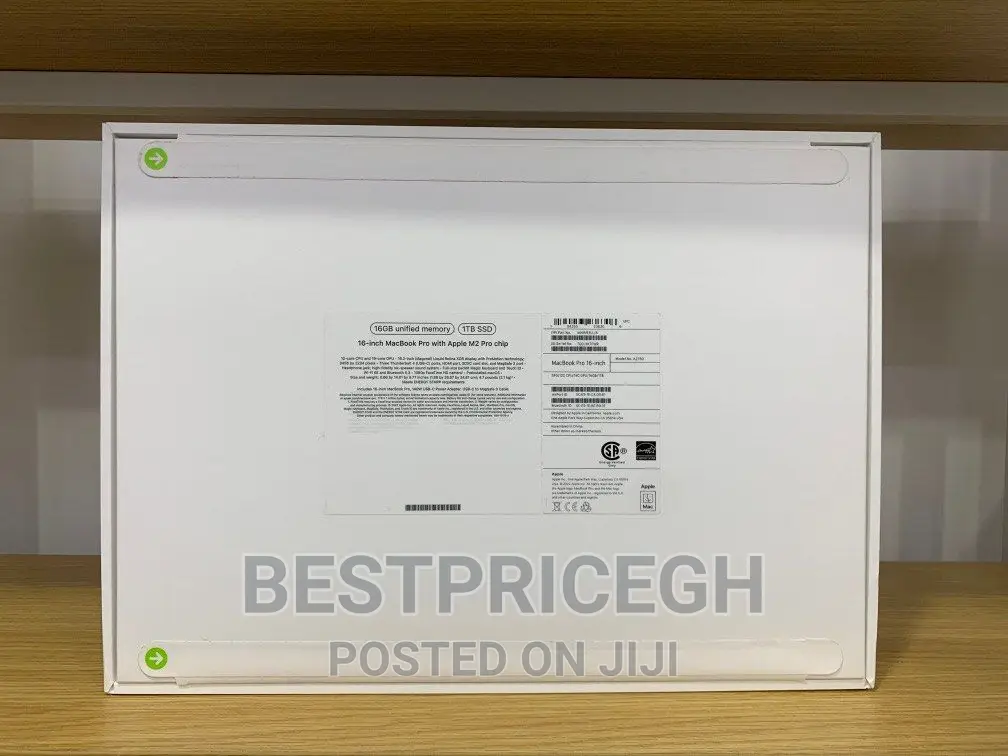 New Laptop Apple MacBook Pro 2023 M2 16-Inch 16GB Apple M2 SSD 1T