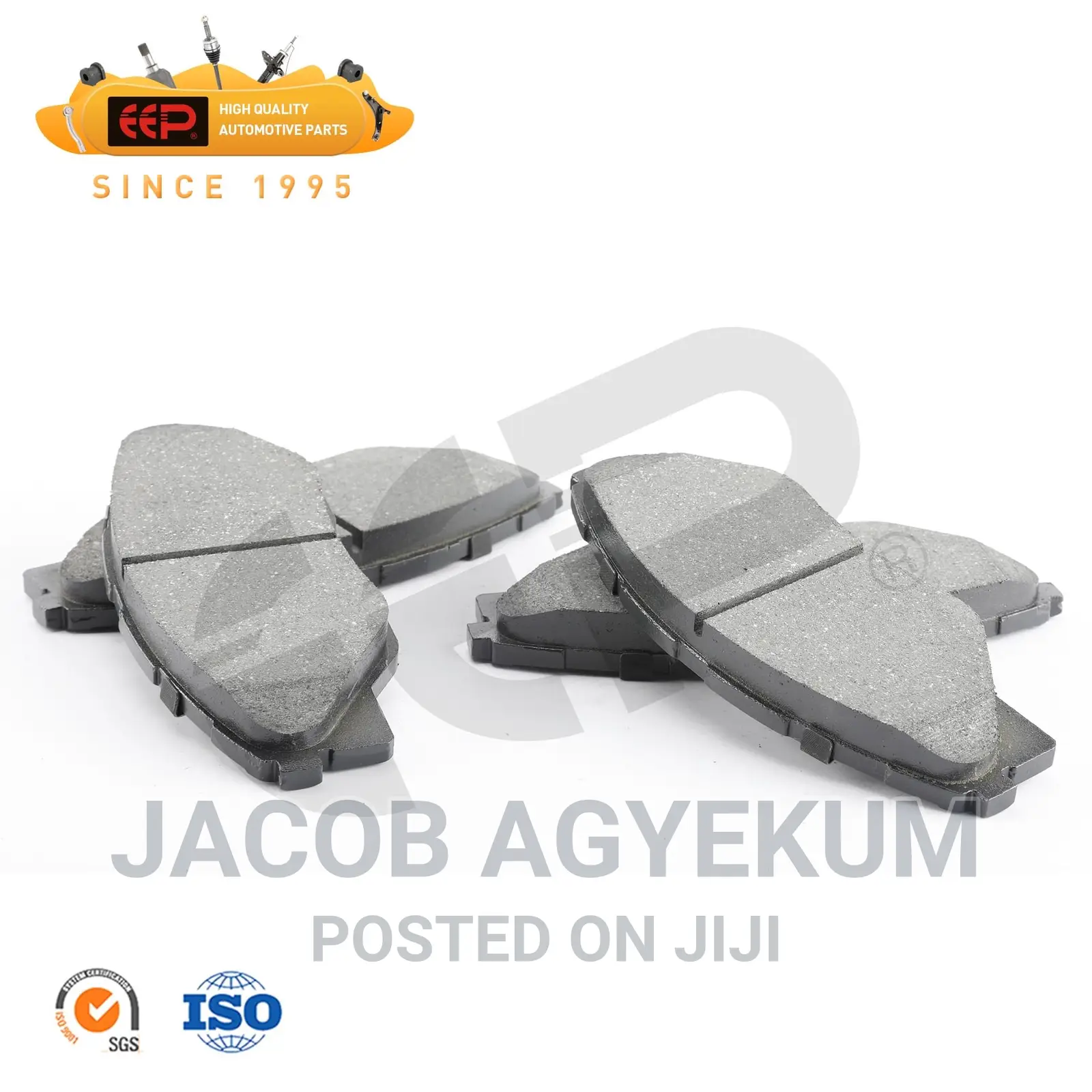 Toyota Corolla Front Brake Pads 2015/17