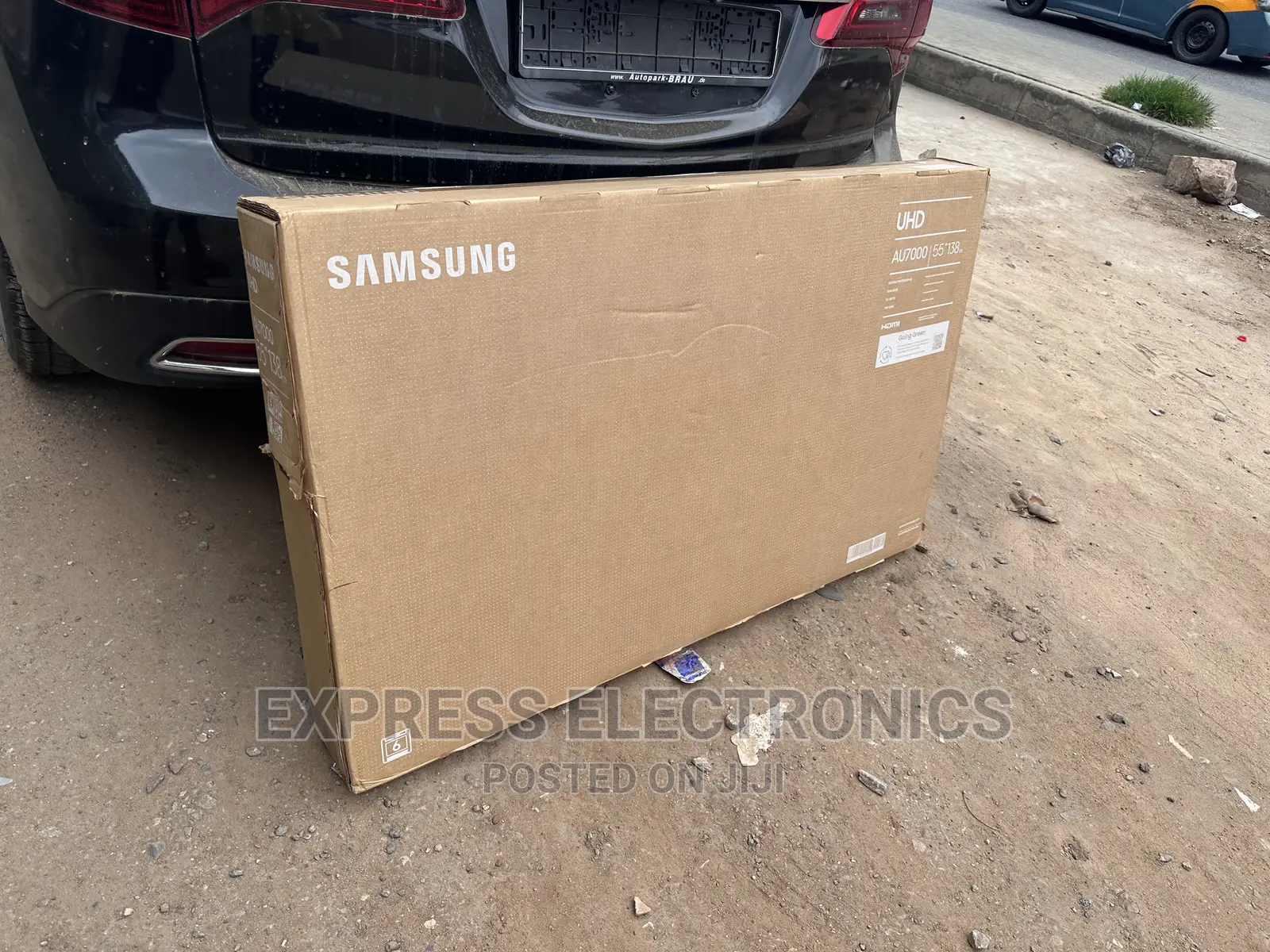 Unveil the Shade of Color UHD Smart 55”Au7000 Samsung