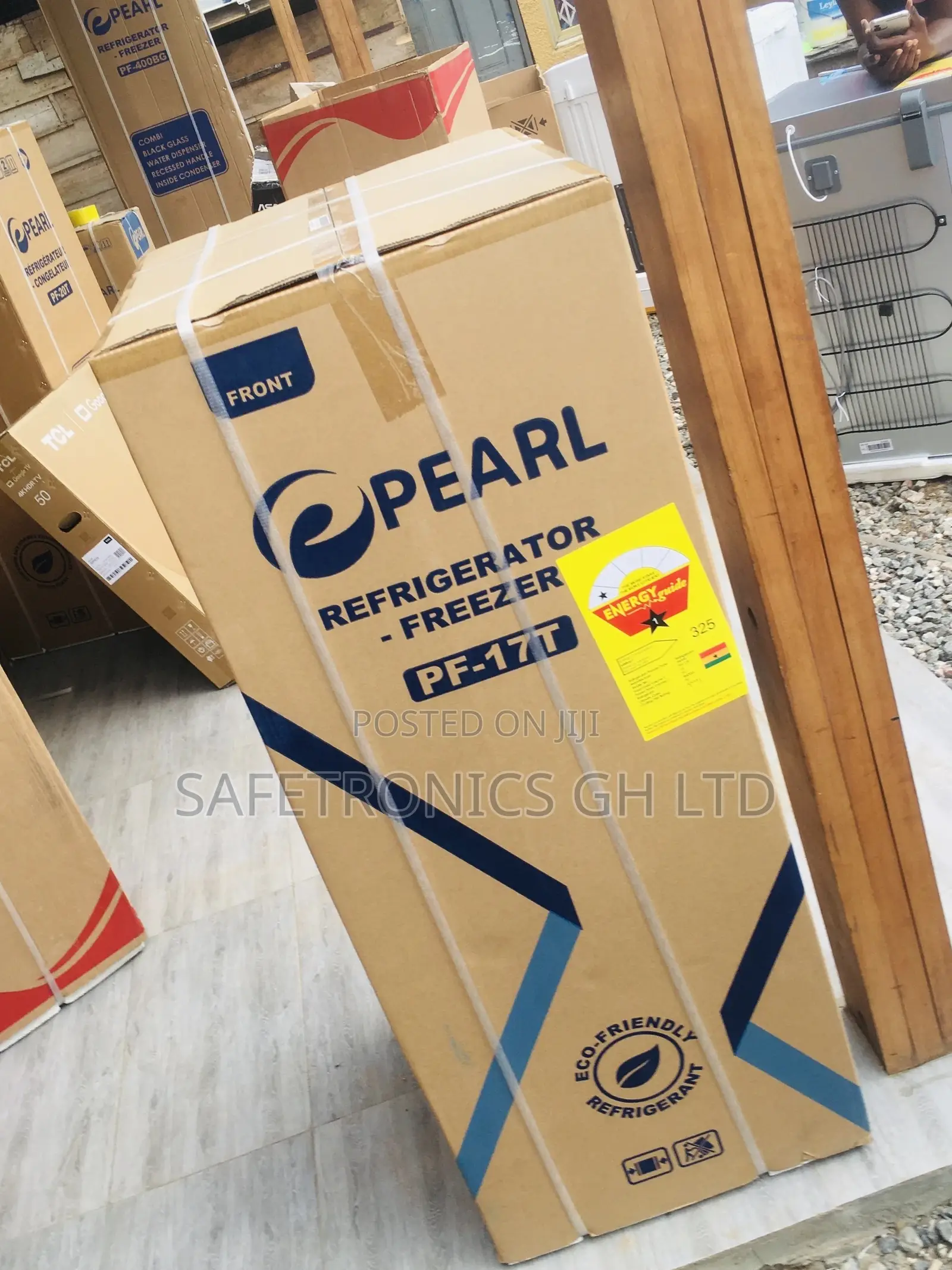 Neatly Sealed Topfreezer Pf-17t Doubledoor  Pearl Fridge 