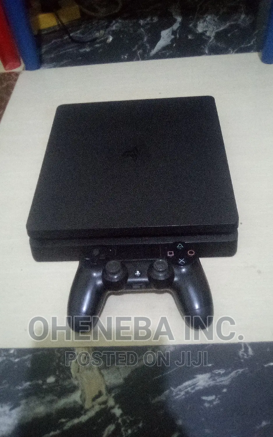 Ps4 Slim Pre-Owned With Fc26+Other Games + 2 Controllers