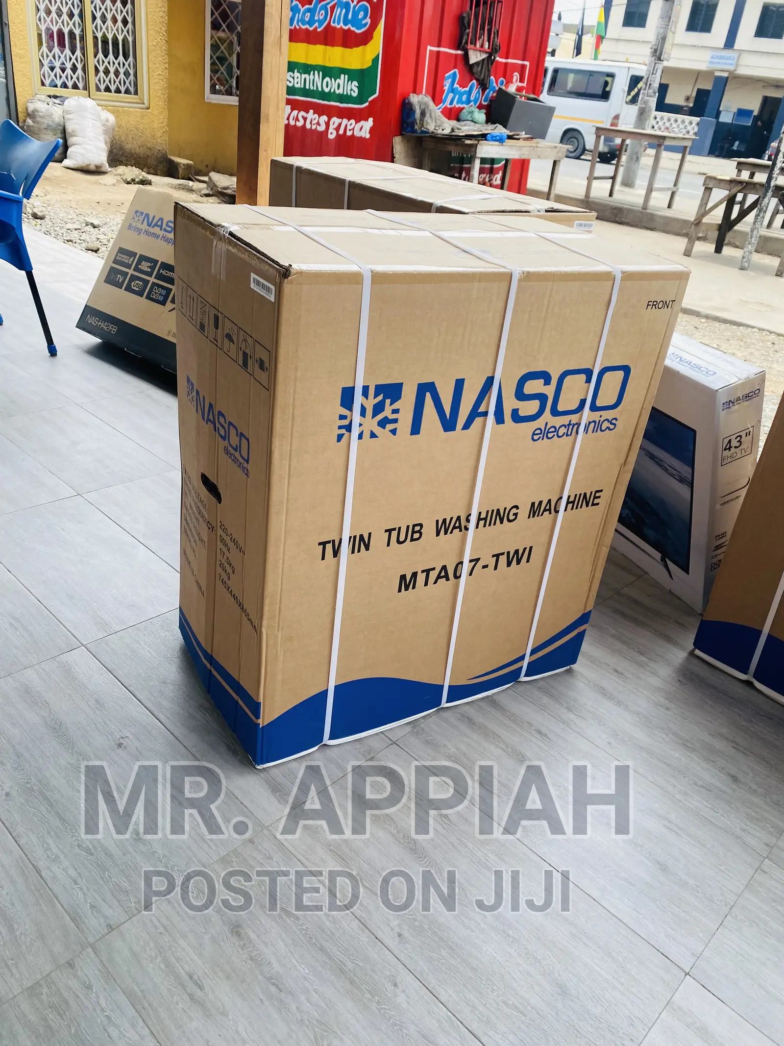 High Quality Nasco 7kg Wm Top Load Washing Machine(White).