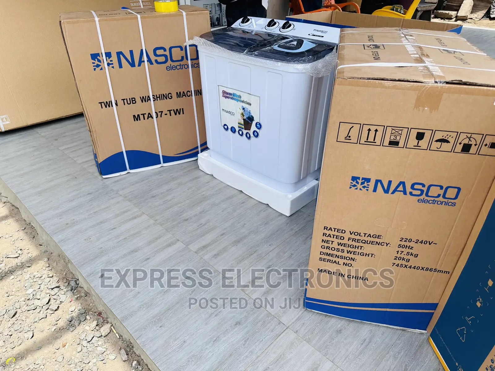 MTA07-TWI Washing Machine Nasco Topload 7kg