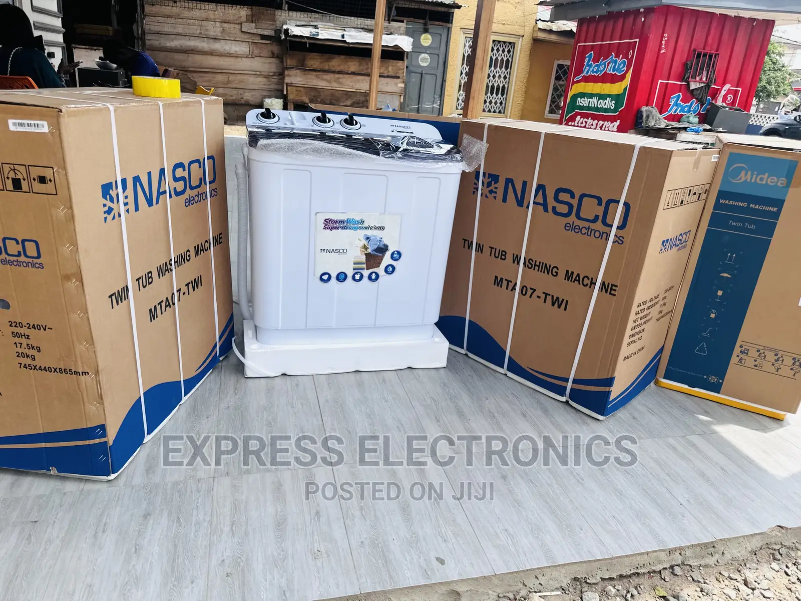 Sleek White WM Nasco 7kg Topload
