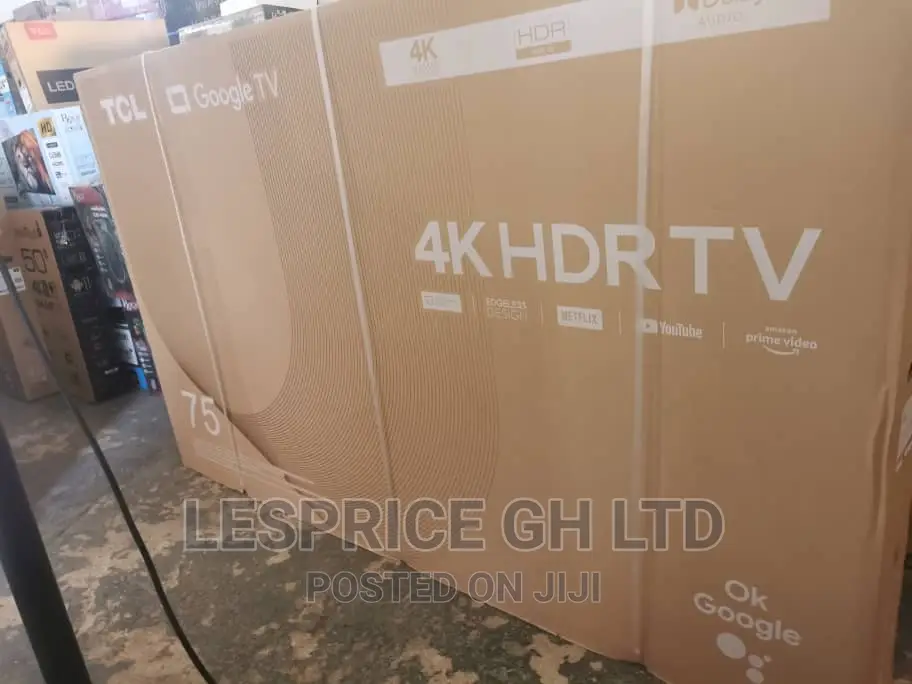 Brand New~TCL 75” Android HDRTV