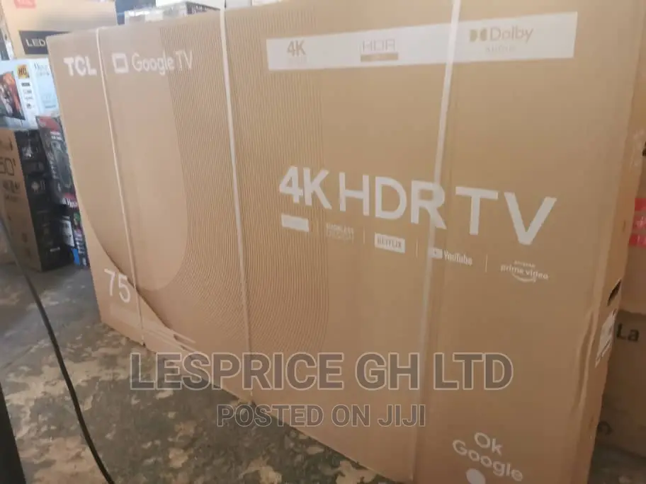 Brand New~TCL 75” Android HDRTV