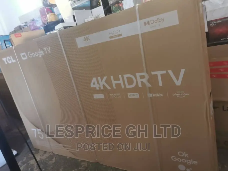 TCL 75” Android HDRTV ~Champion