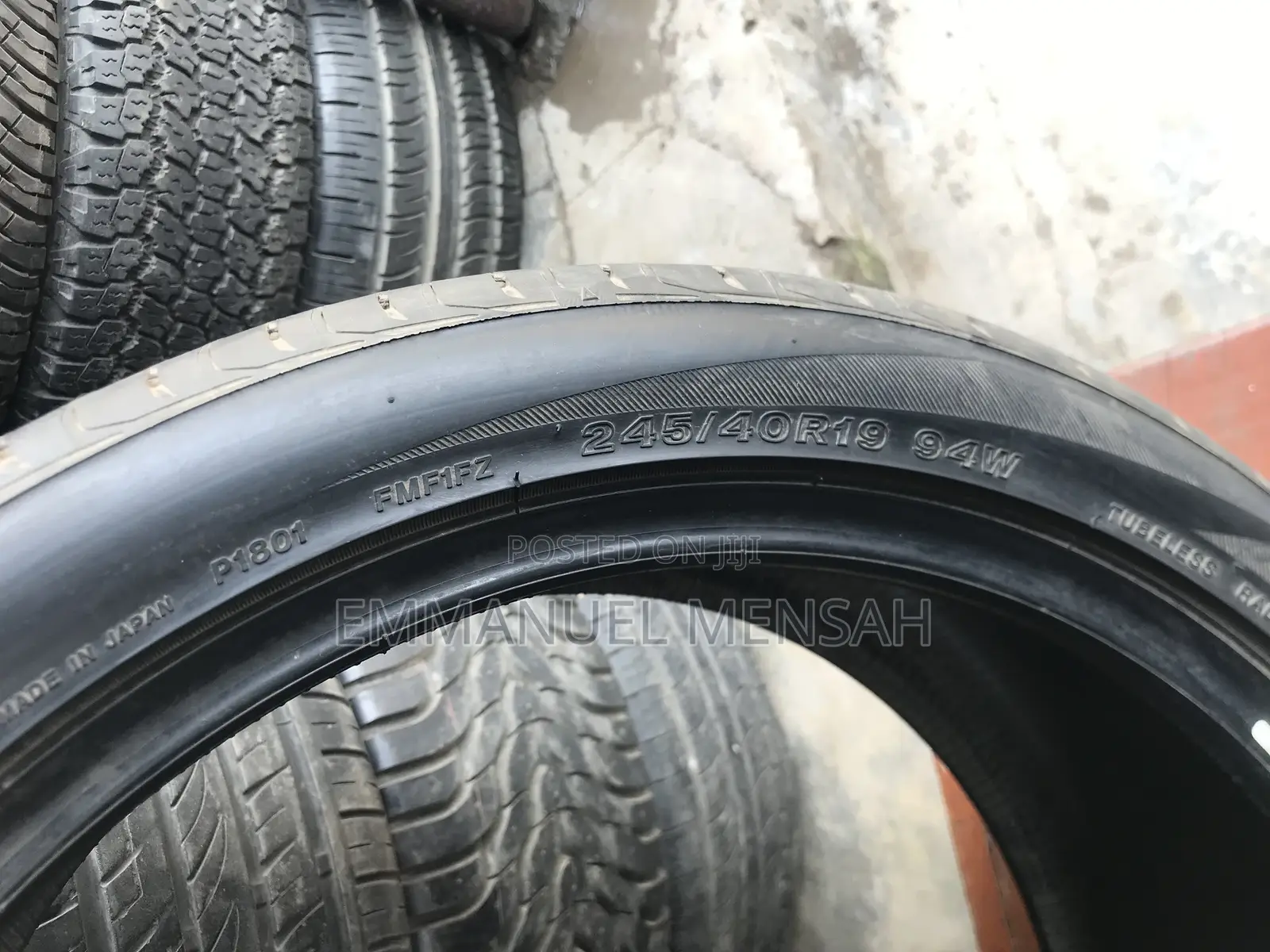 245/40r19 Firestone