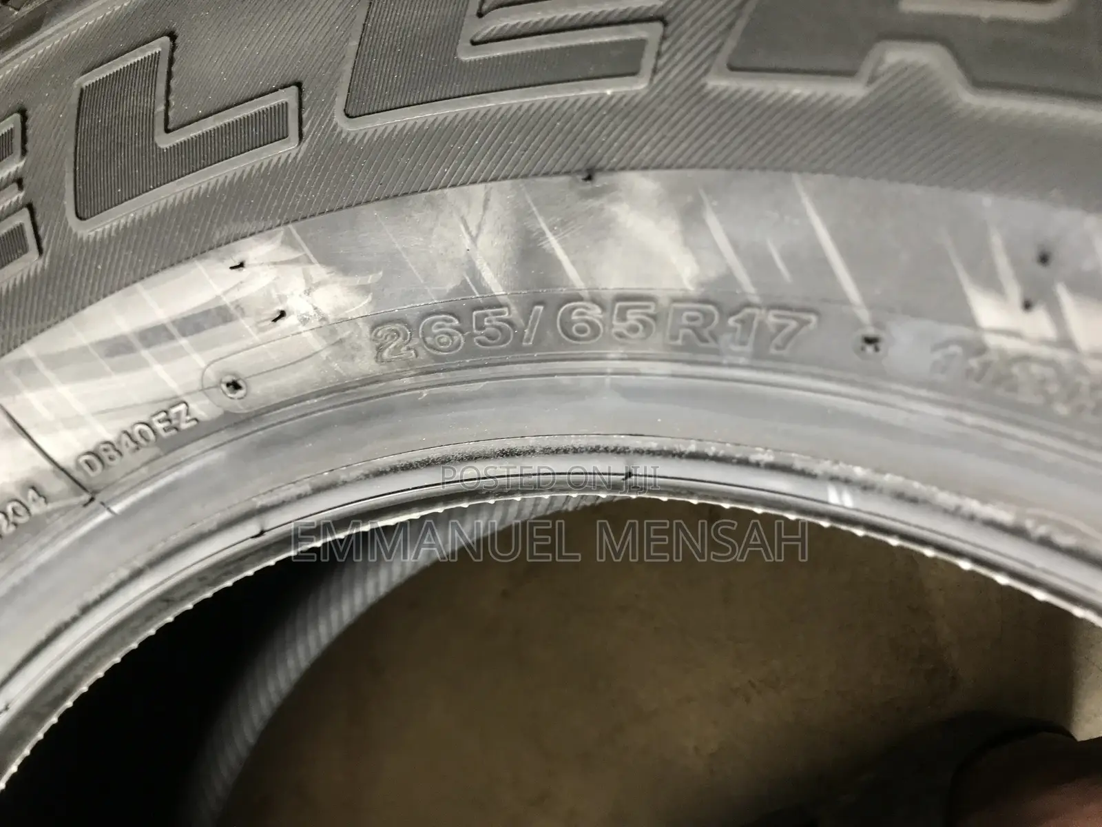 265/65r17 Brigdestone