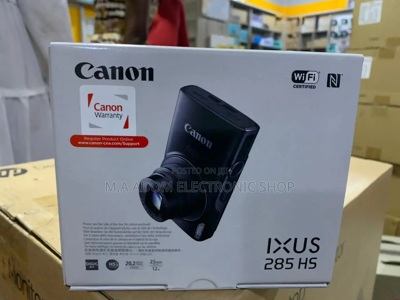 Unique Brand Canon Axus 285 Digital Camera(Black)