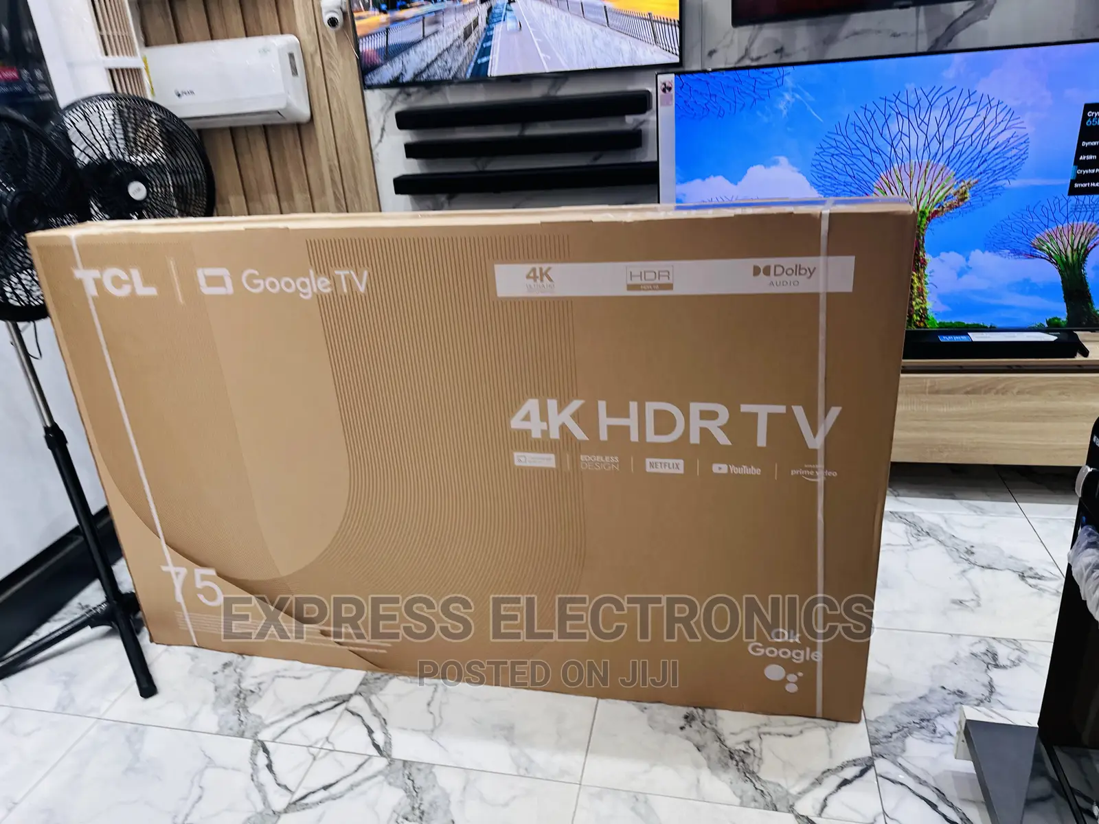 Cinematic Delight UHD Android Smart TCL 75”P635 Tv 