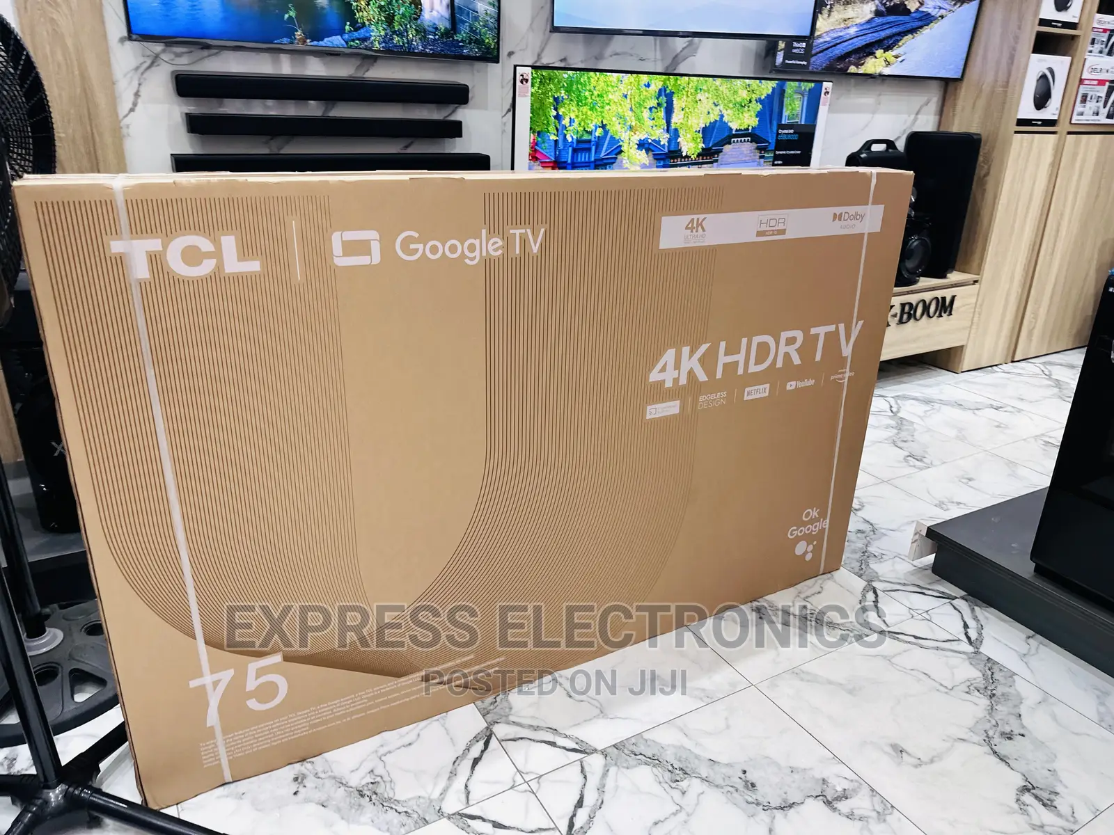 Immersive Entertainment With TCL 75”P635 UHD Smart Tv 