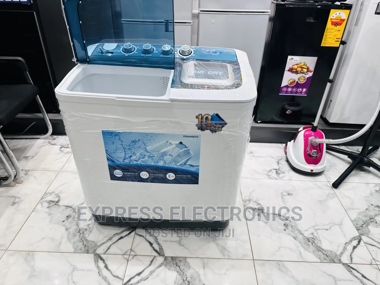 Your Laundry Ally Sleek Nasco 10kg Topload Washing Machine