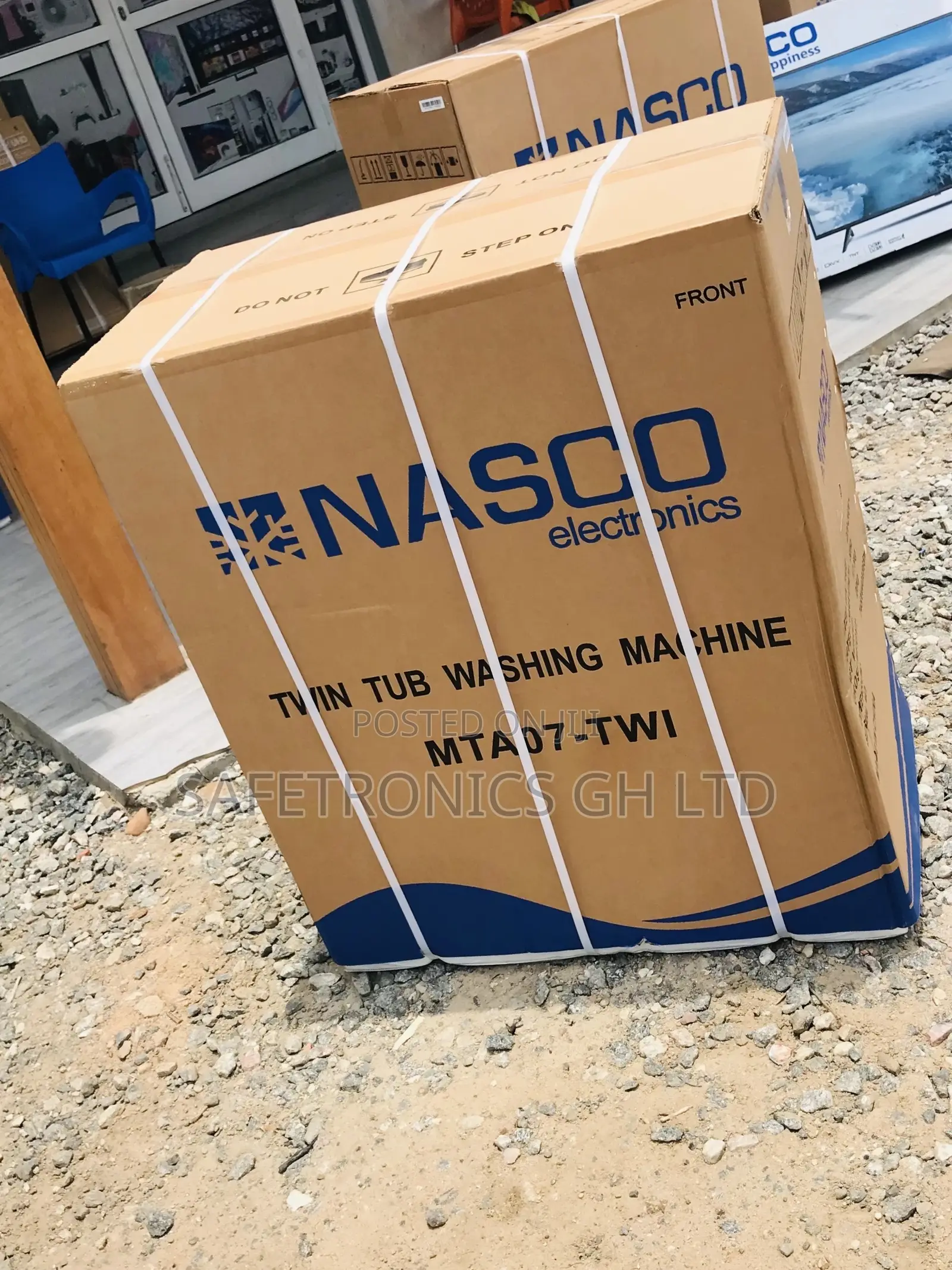 Washingmachine  Plastic Semiautomatic Topload Nasco 7kg