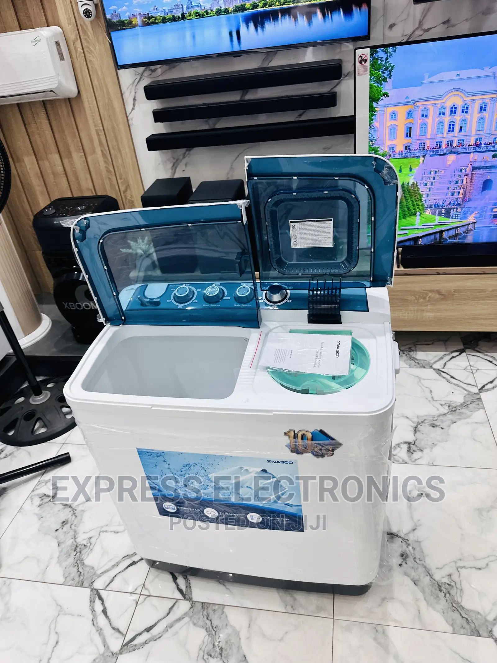 Stress Less Wash More With 10kg Twintub Topload WM Nasco