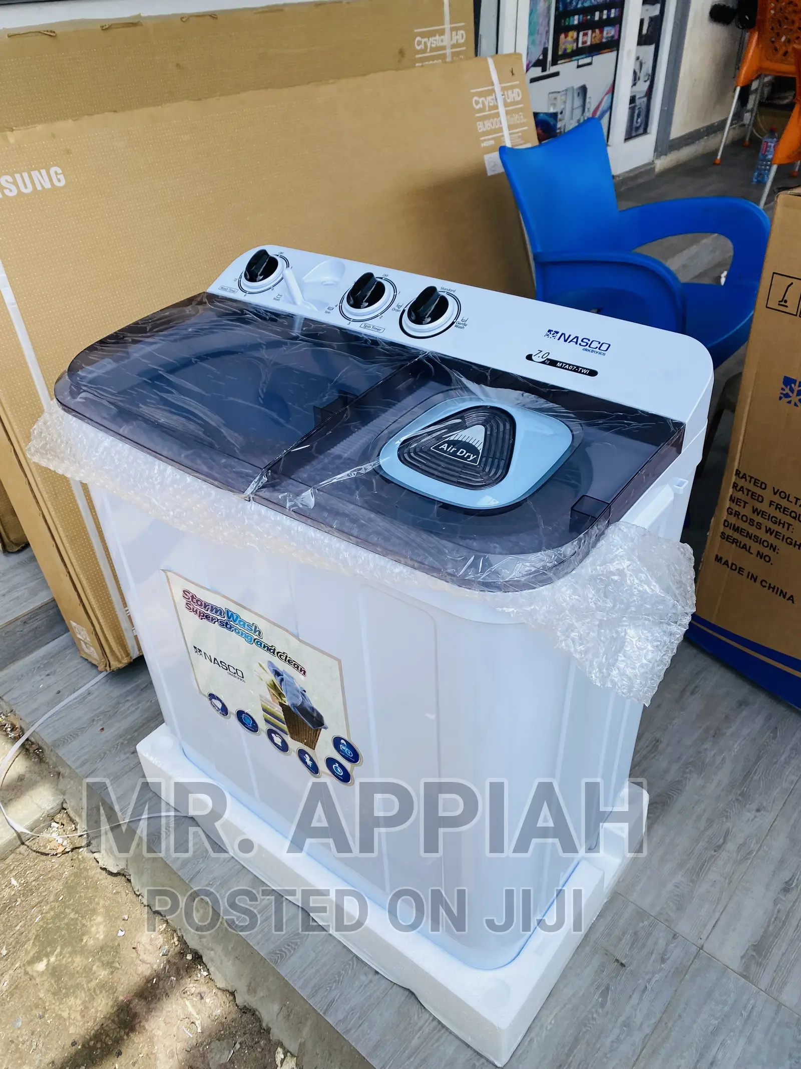 Shop Nasco 7kg Top Load Washing Machine(White)Now