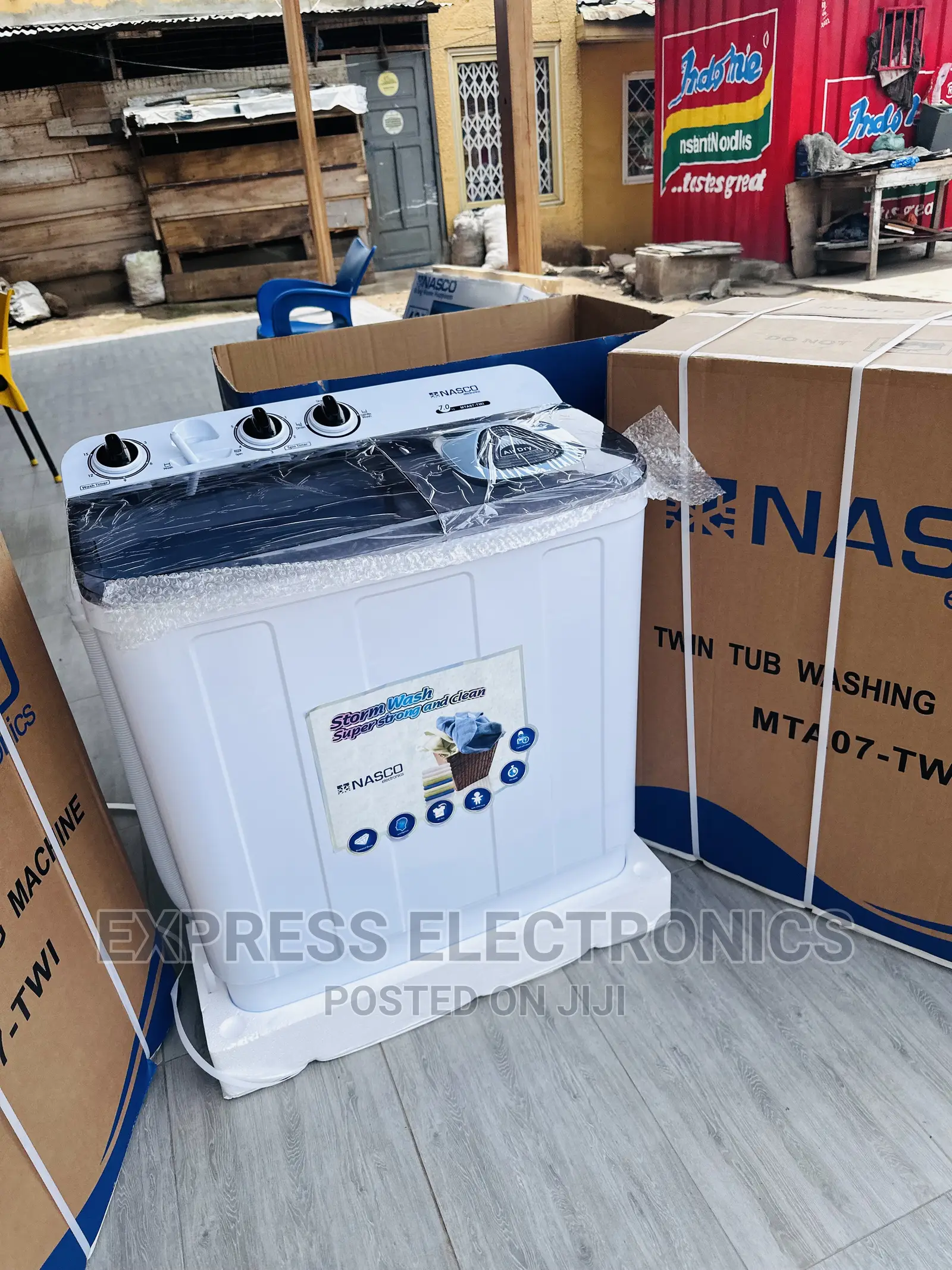 Wash Large Loads With Ease Nasco 7kg Topload Washing Machine