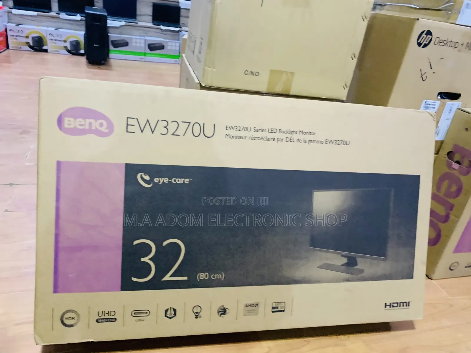 Benq EW3270U Premium Monitor 32" UHD | Hdri | DCI-P3 |