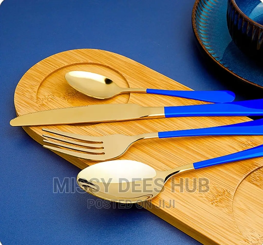 24pcs Cutlery Set With Holder