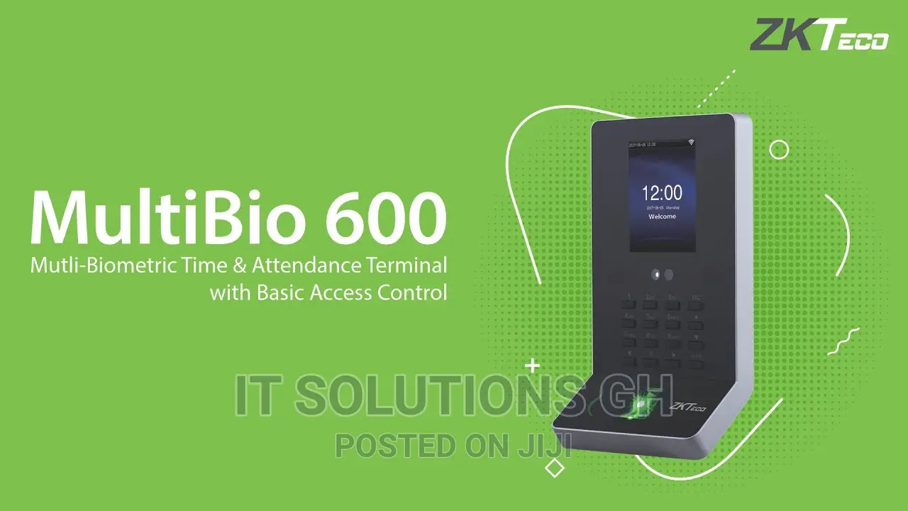 Multibio 600 Facial And Fingerprint Device