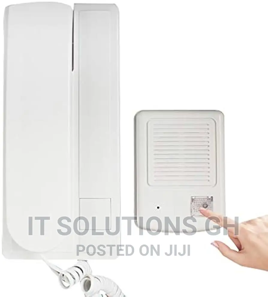 2-Way Intercom Home Interphone Audio Doorbell ,2- Wire Audi