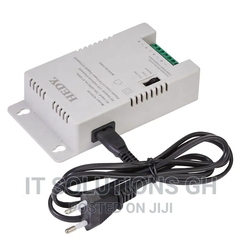 4 Channel 12v/13.5v/15v DC Output 48W CCTV Power Supply With