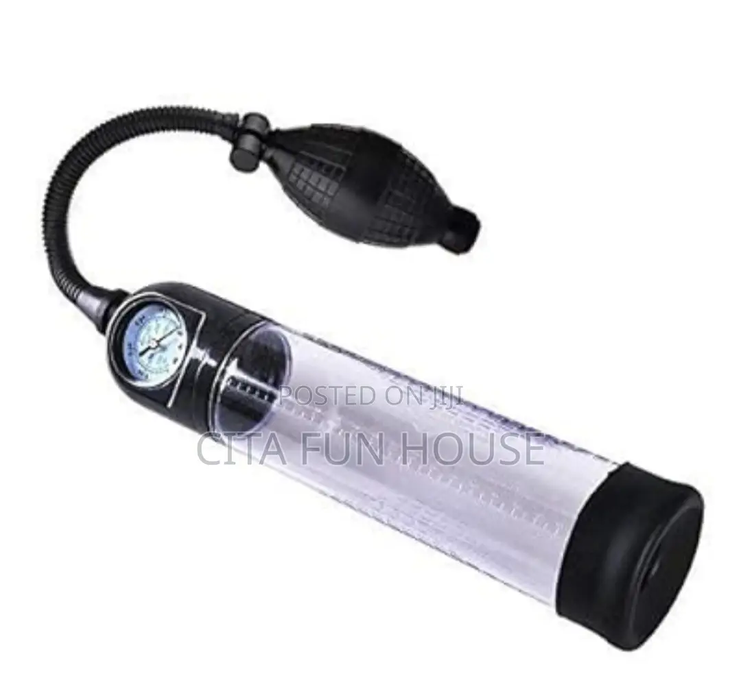 Men Barometer Penis Enlargement Pump