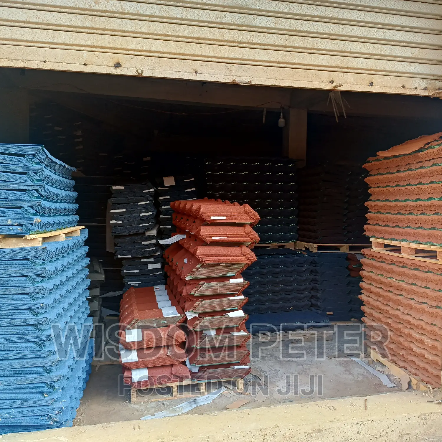 Stone Corted Roofing Tile Done at Dodowa