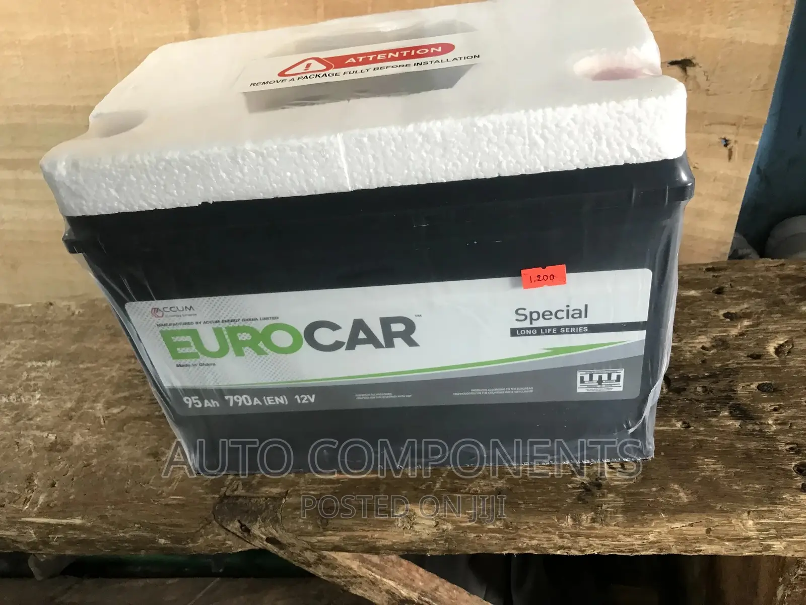Battery (17 Plate) Available.