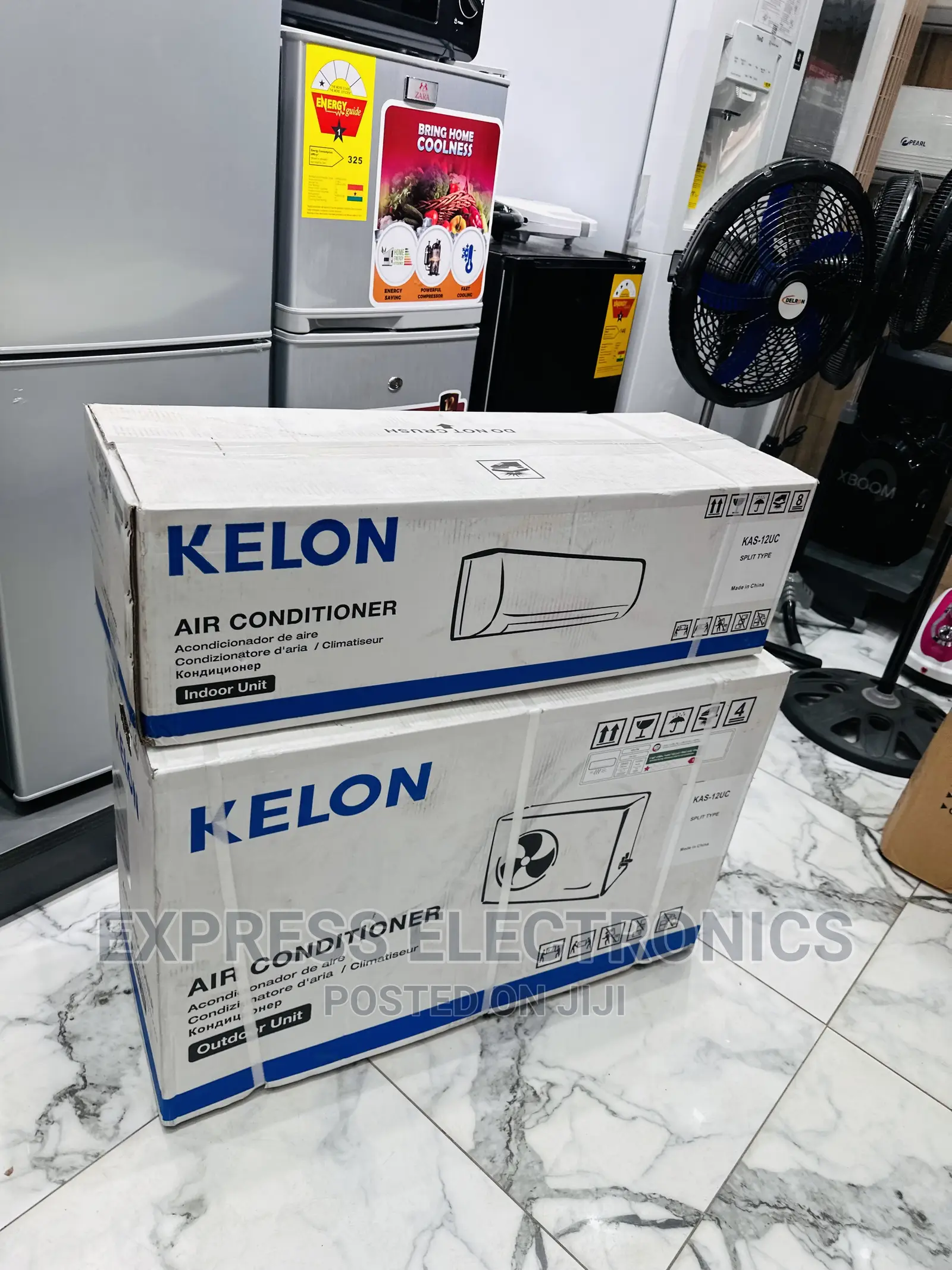 Quiet and Powerful Cooling Split R410 Gas Kelon 1.5hp Ac