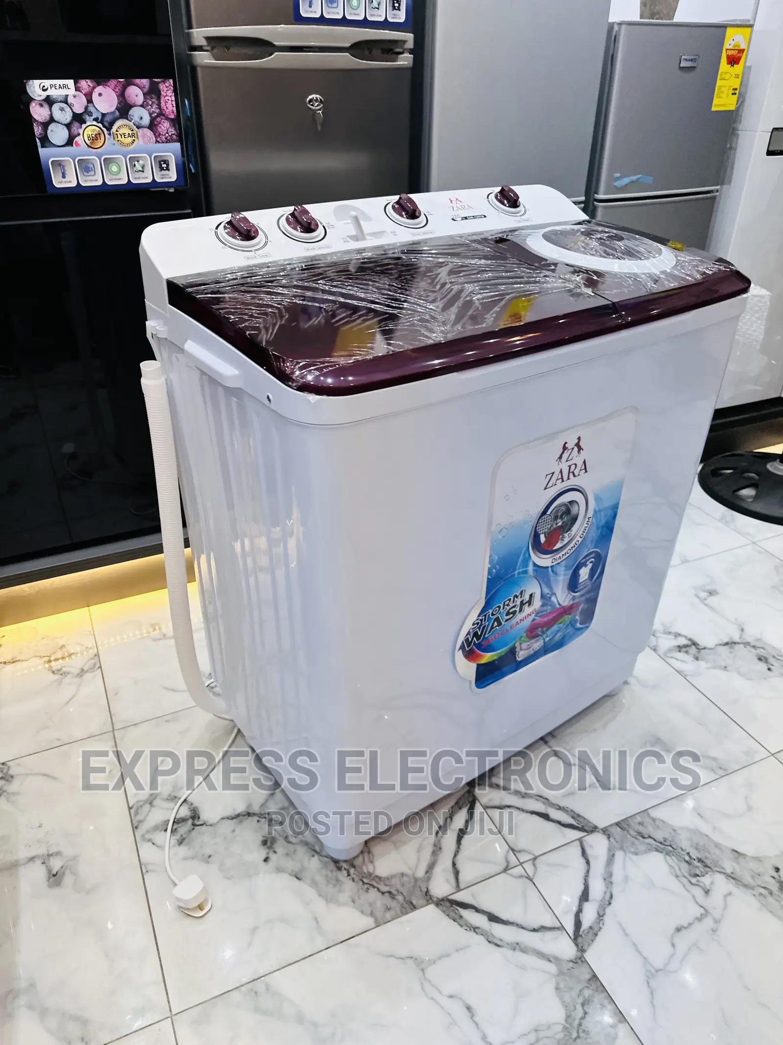 High-Efficiency Topload Washing Machine Zara 12kg Twintub