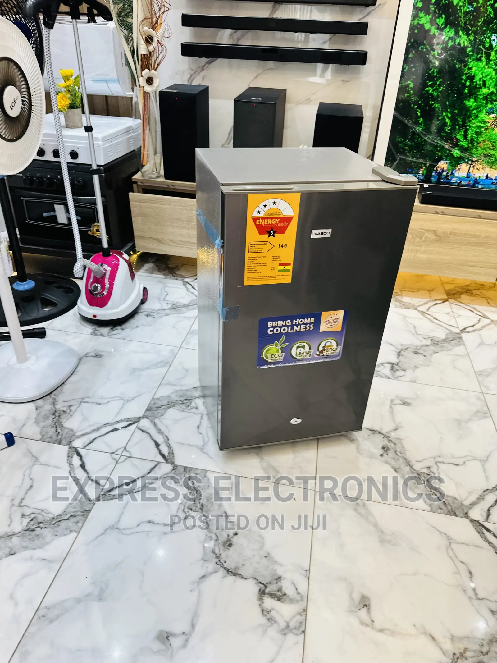 Quiet and Powerful Cooling Table Top Fridge Nasco Single