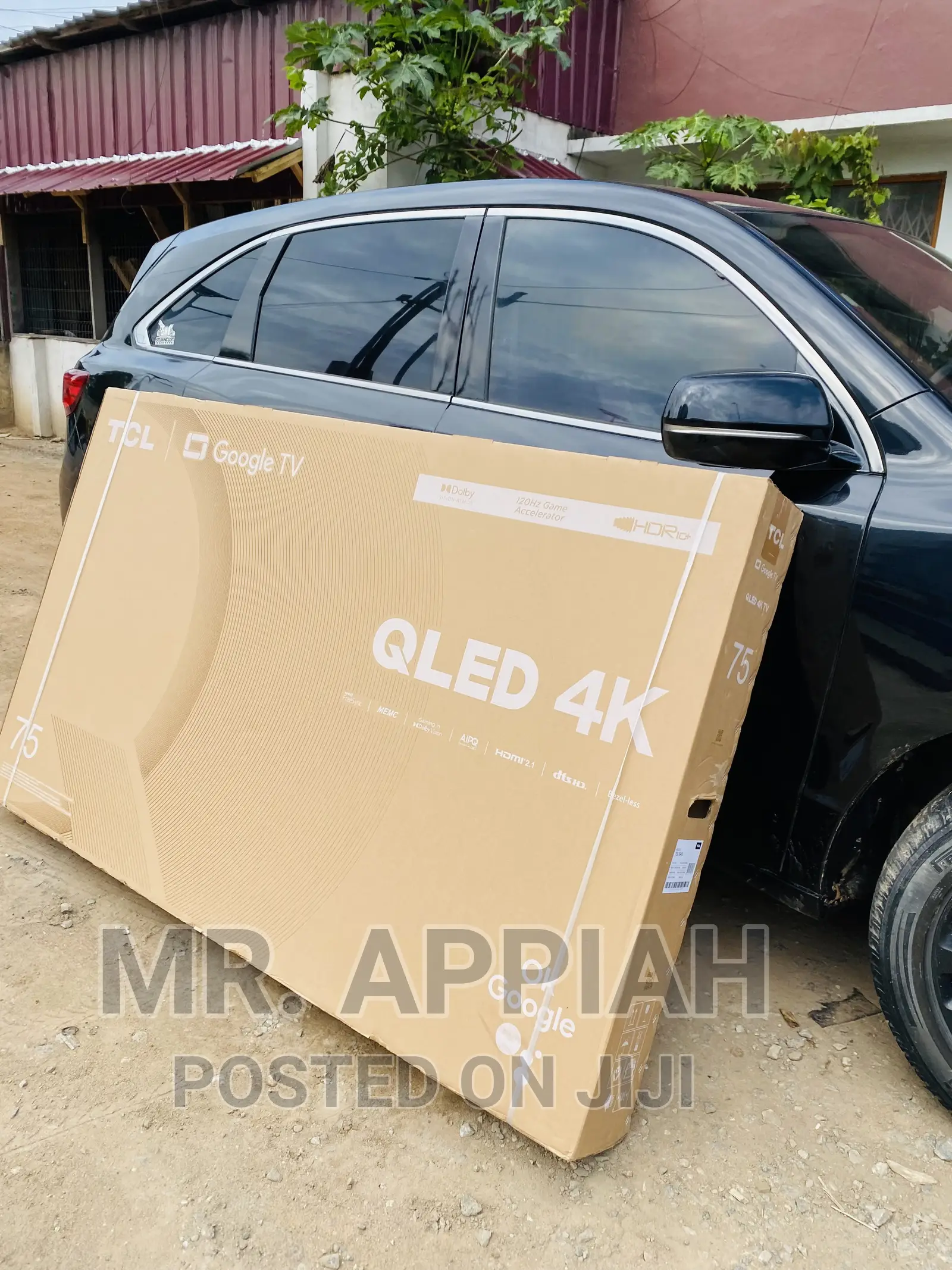 Foreign Standard TCL 75” QLED Smart Google Tv(75-C645)