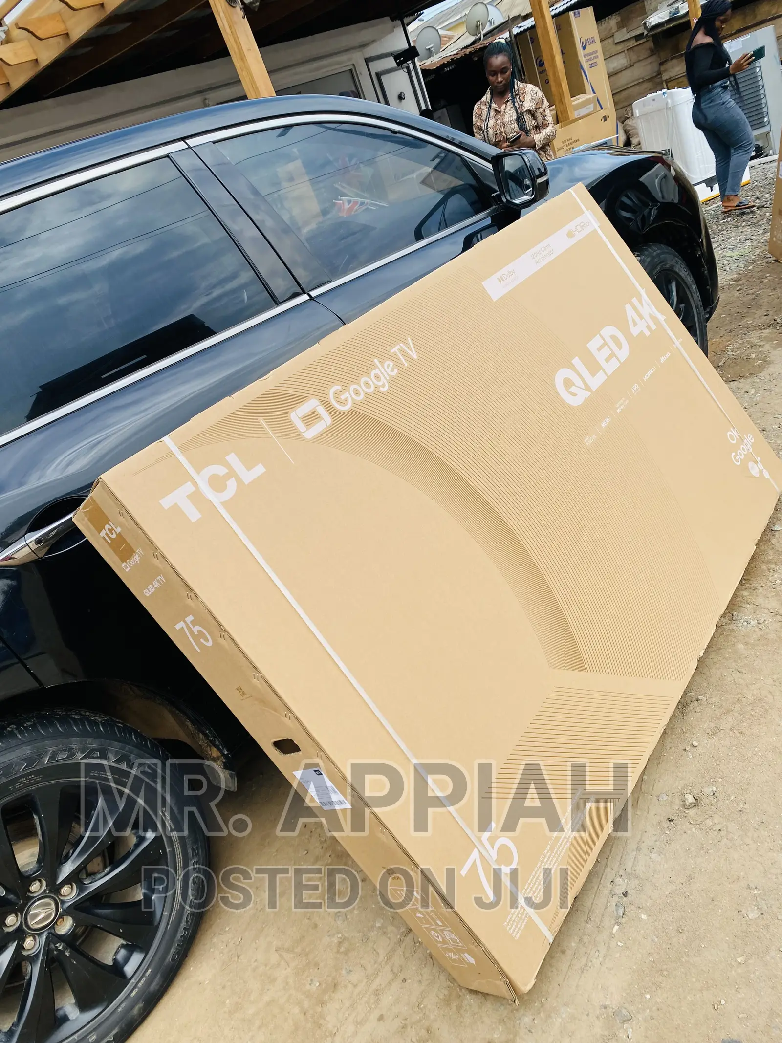Foreign Standard TCL 75” QLED Smart Google Tv(75-C645)