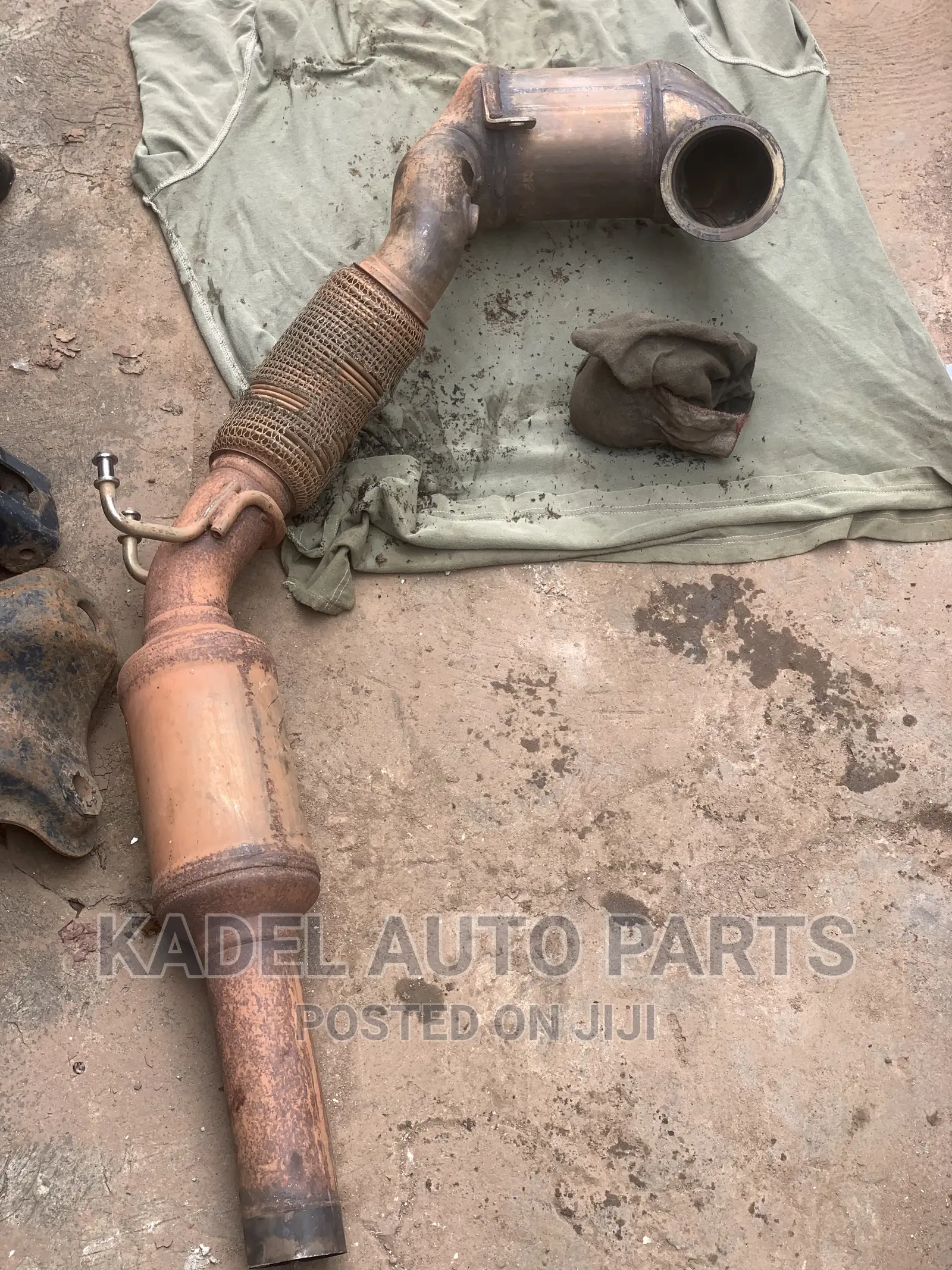 Original Complete Catalyst for Golf 7 GTI.