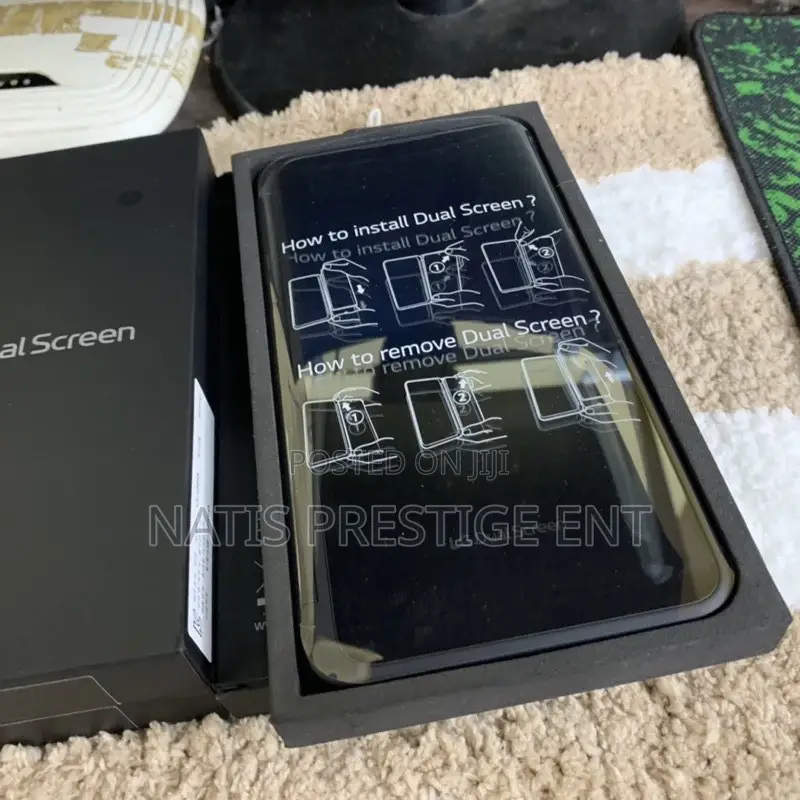 New LG V50 ThinQ 5G 128 GB Black
