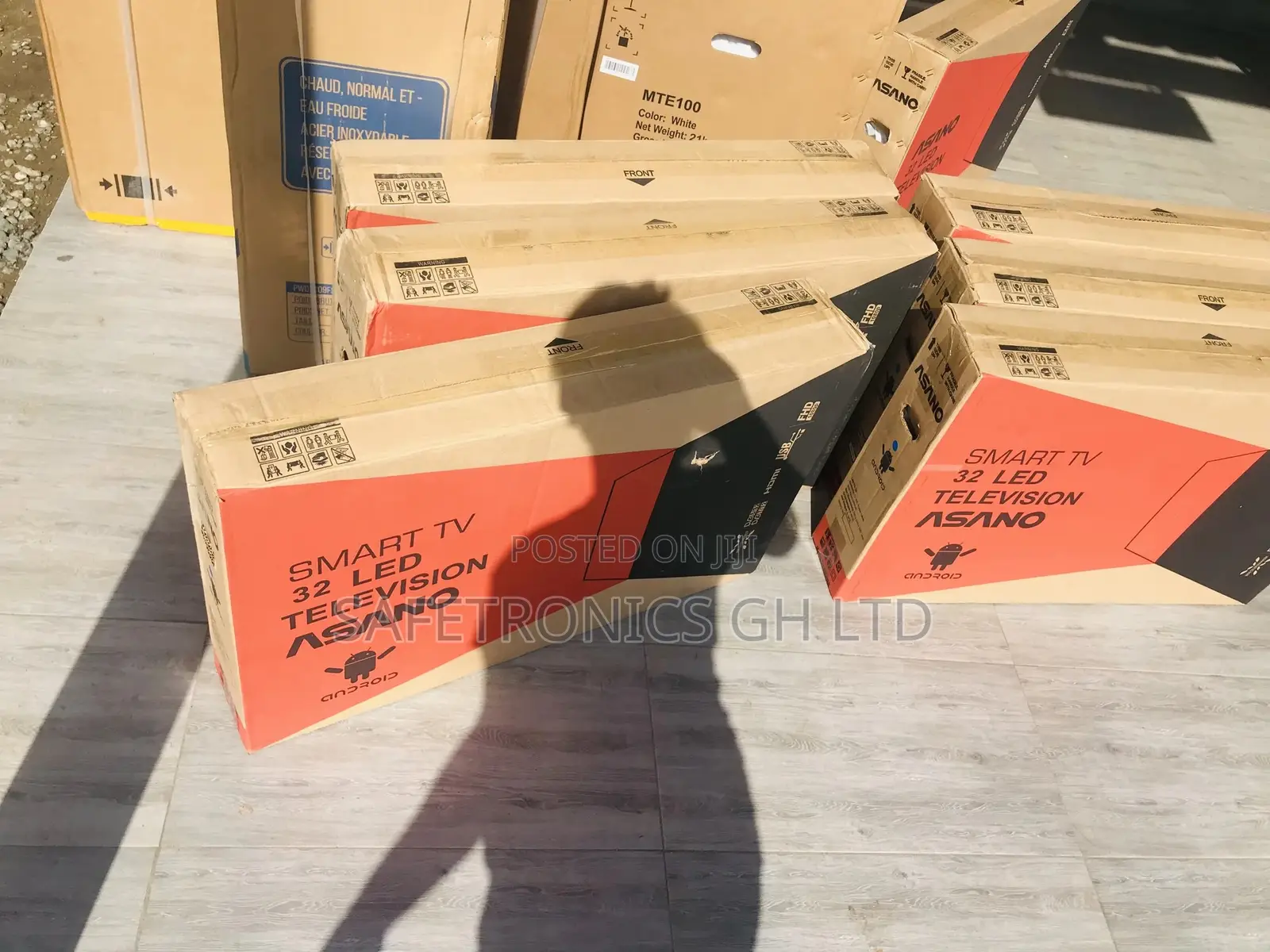 32 Inches Glossy Led Smart Asano Uhd Crystal Tv