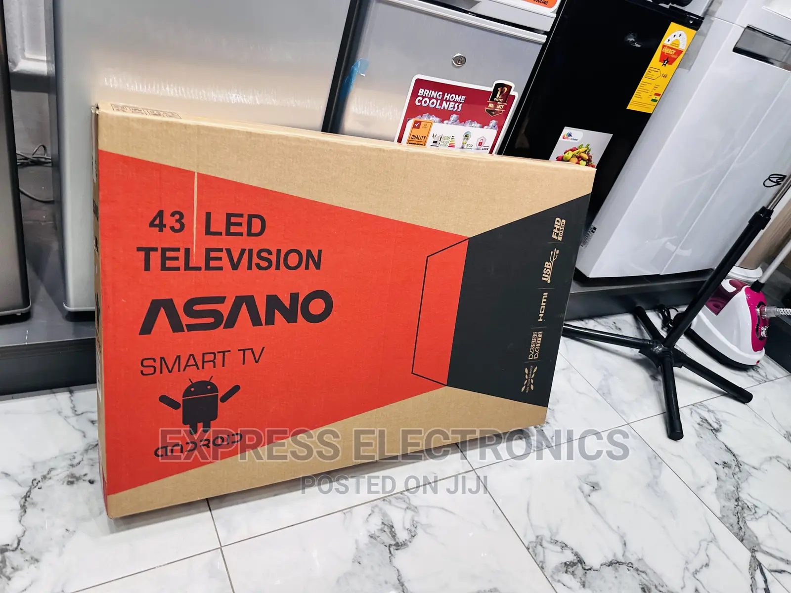 Experience Immersive Gaming With Asano 43”FHD Smart Tv