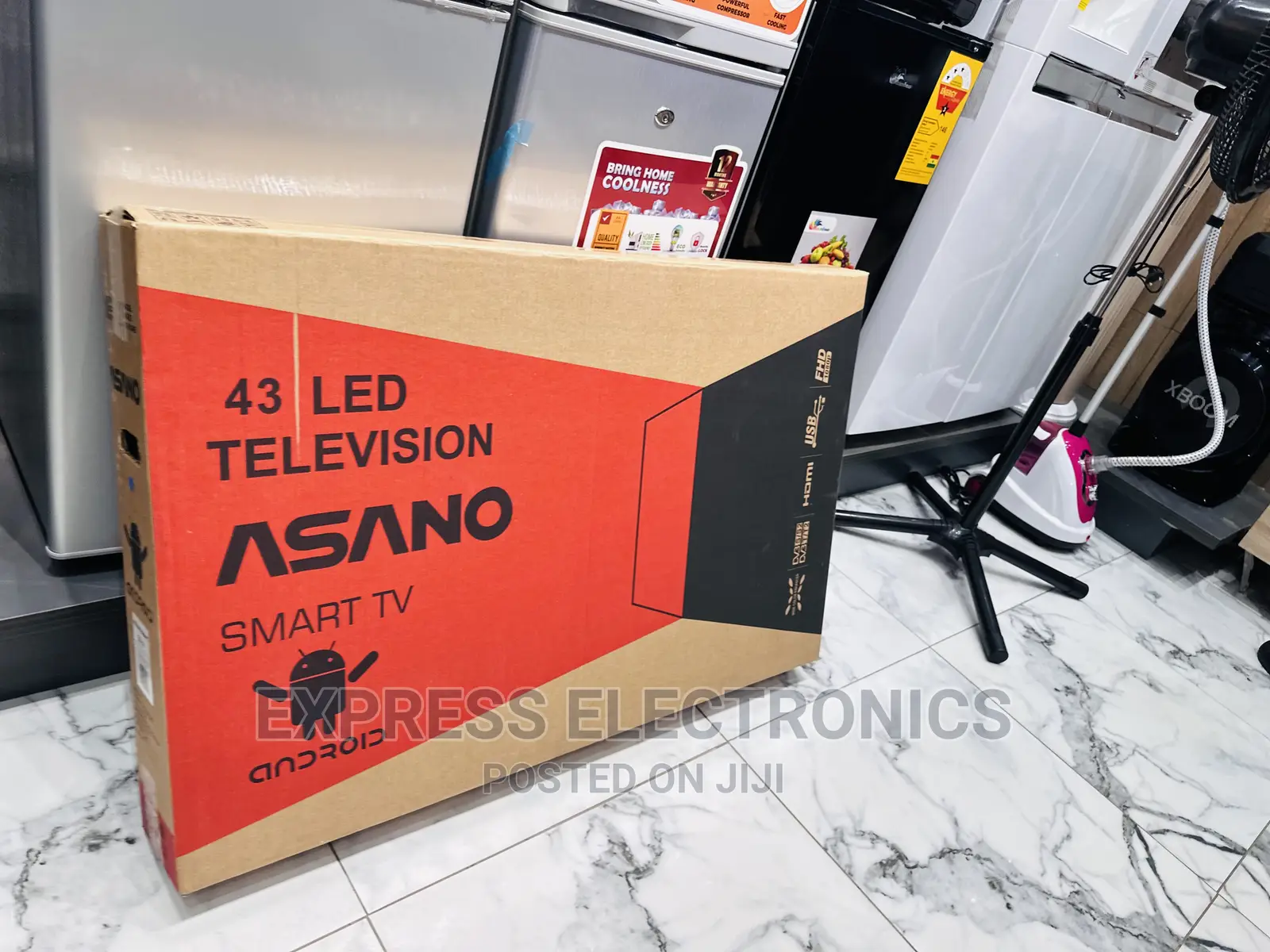 Experience Immersive Gaming With Asano 43”FHD Smart Tv