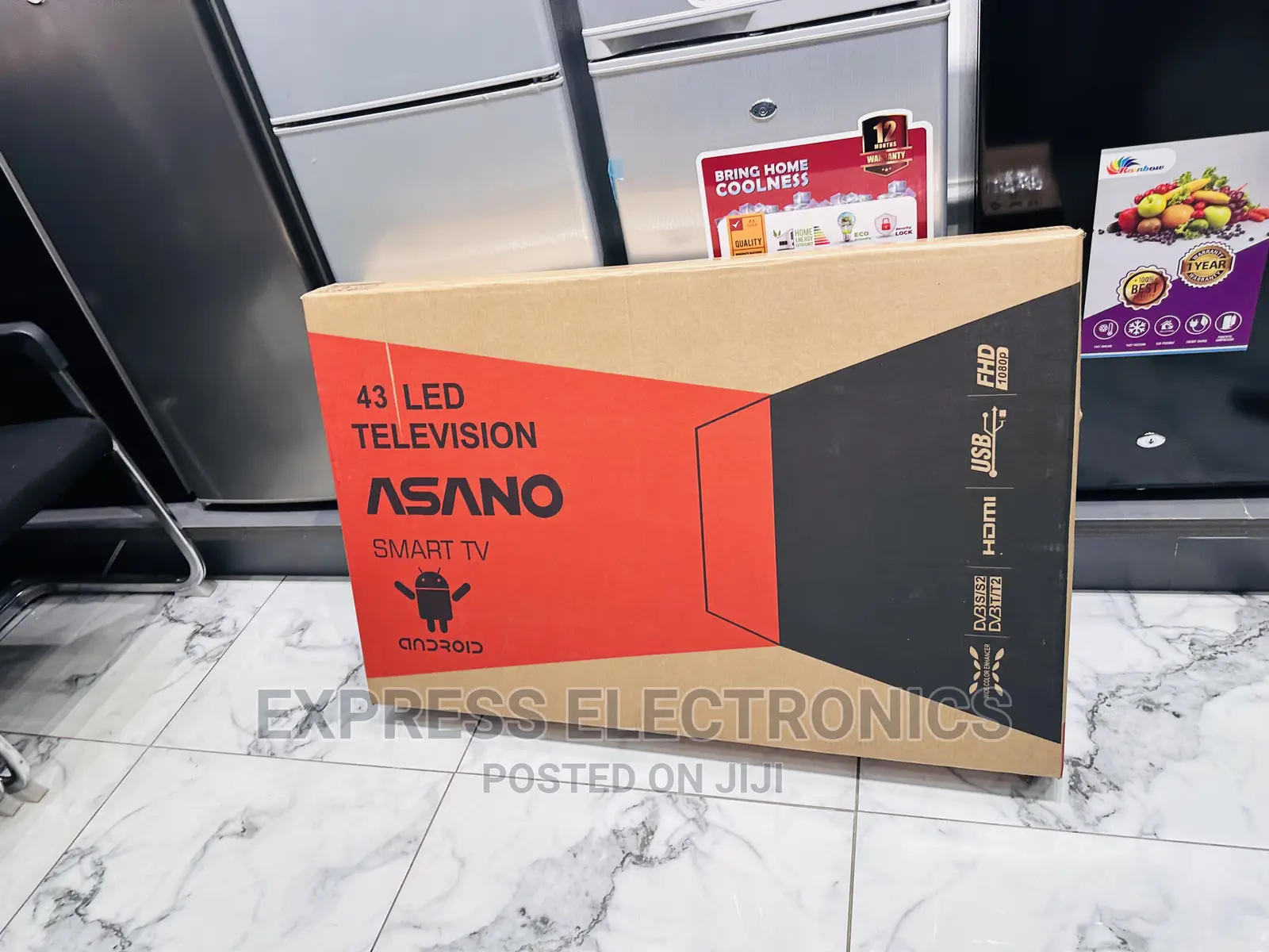 Transform Your Home With Asano 43”Smart FHD Android Tv 