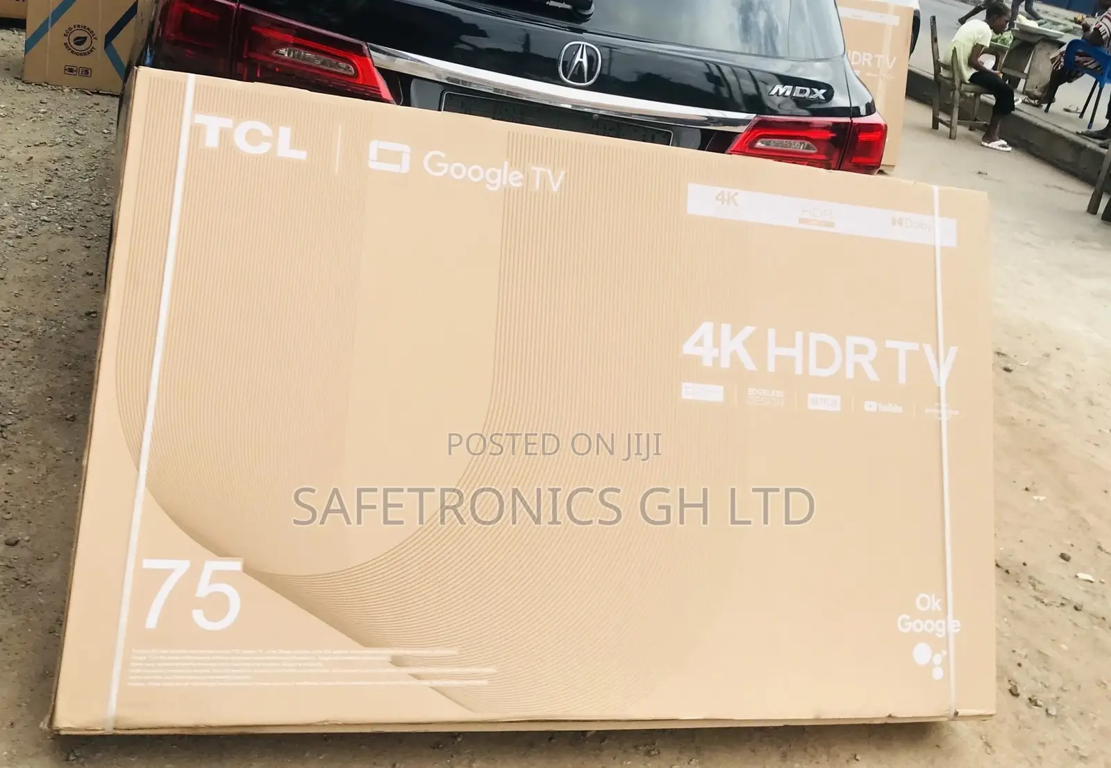 Clear Glossy Led TCL 75 Inches P635 Smart Tv