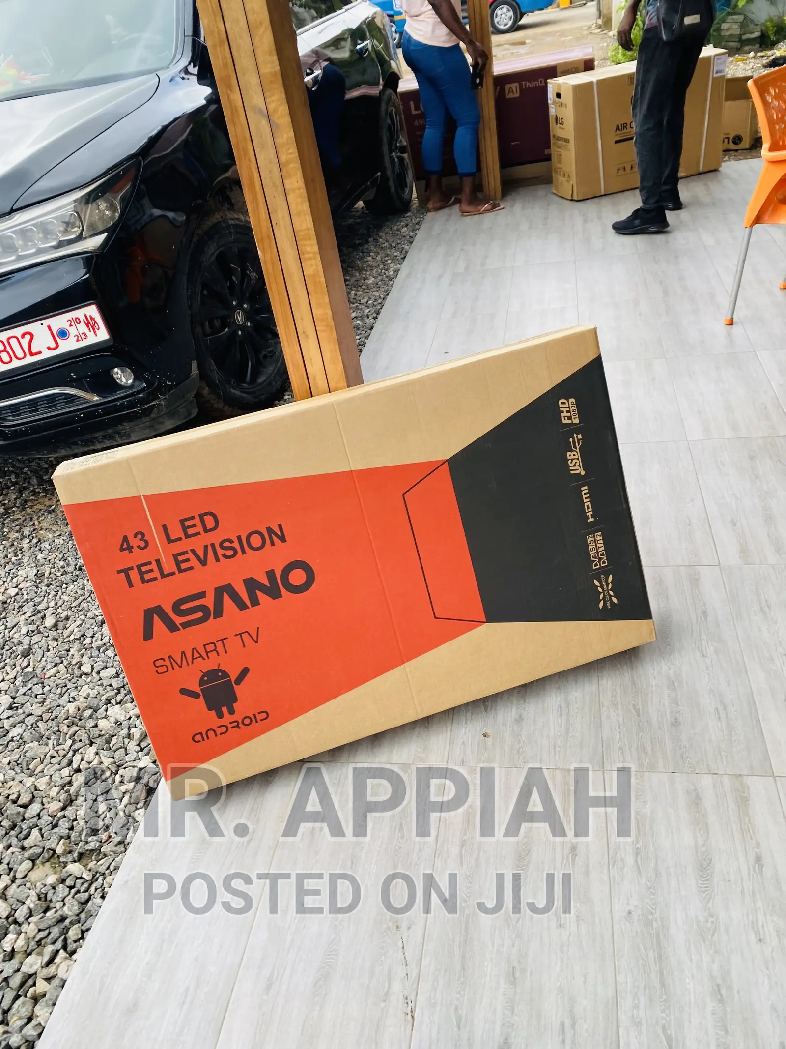 Watch With Style With Asano 43” Smart Digital Satelite Tv