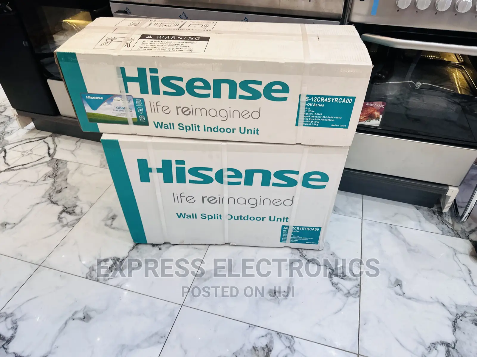 Stay Comfortable With Hisense Split R410 Gas 2.5hp
