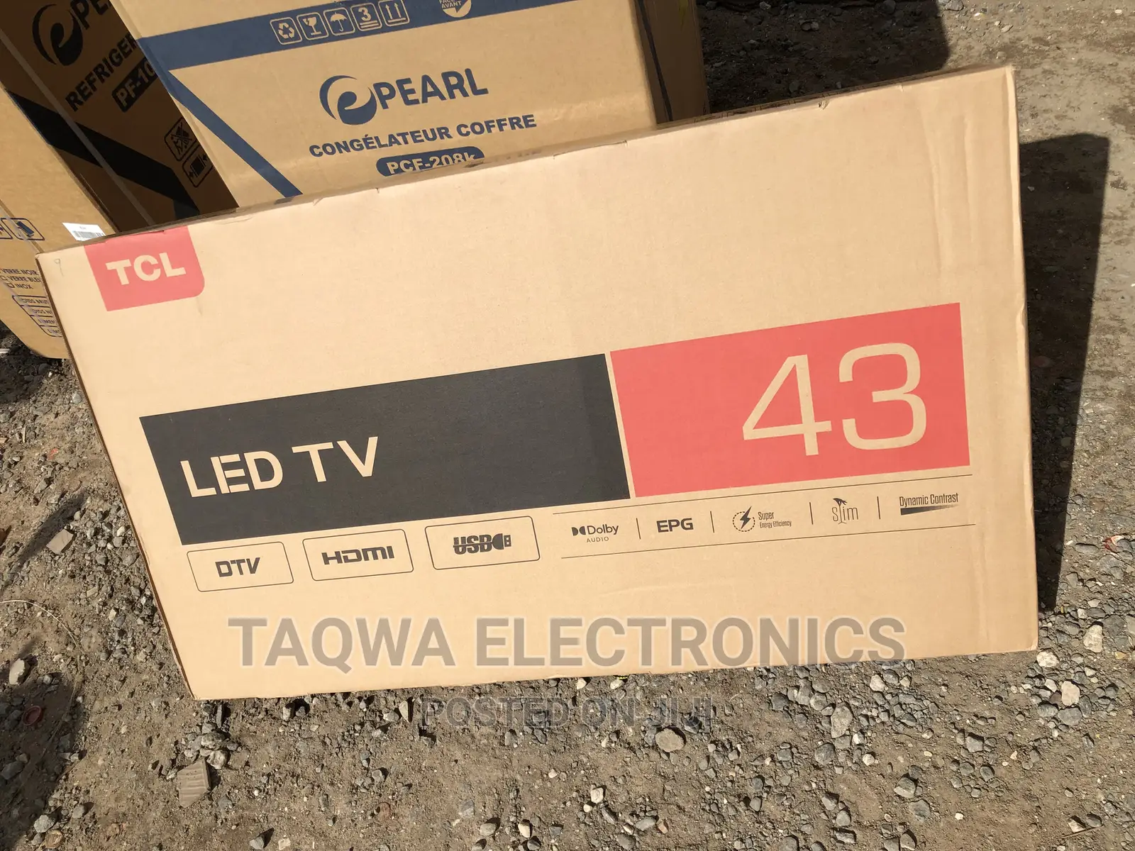 New TCL 43inch Digital Satellite
