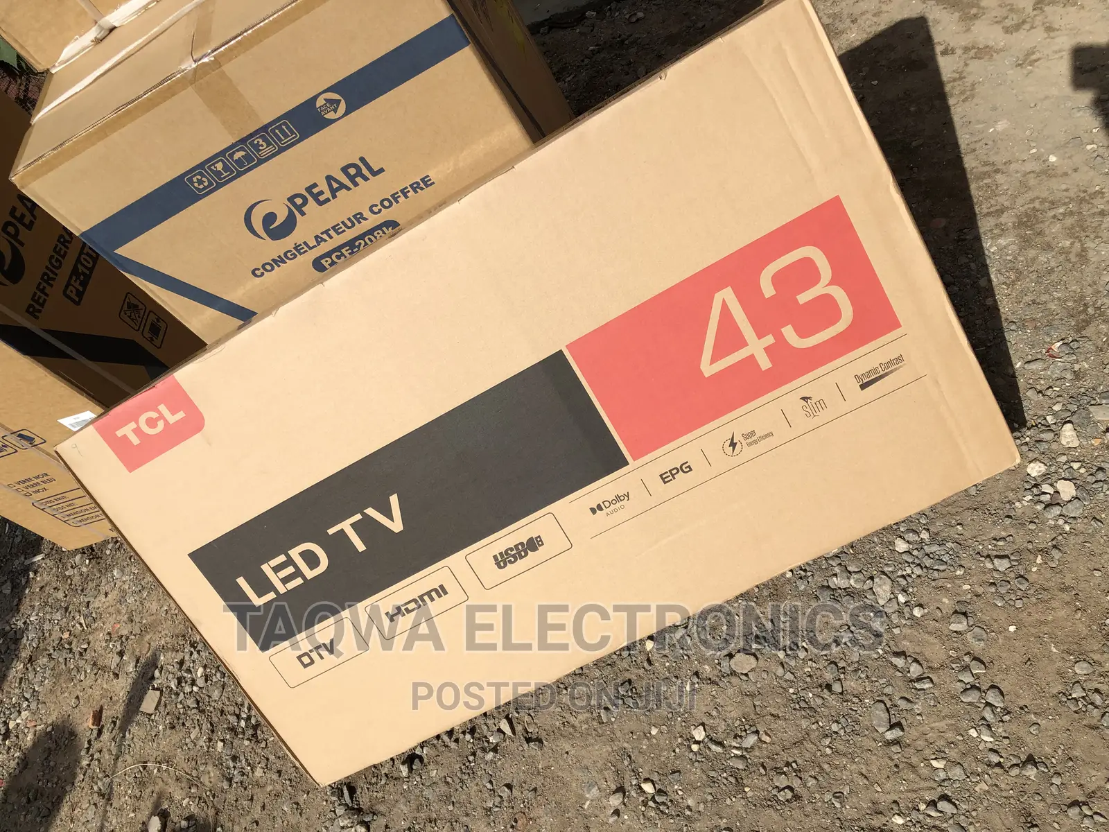 New TCL 43inch Digital Satellite