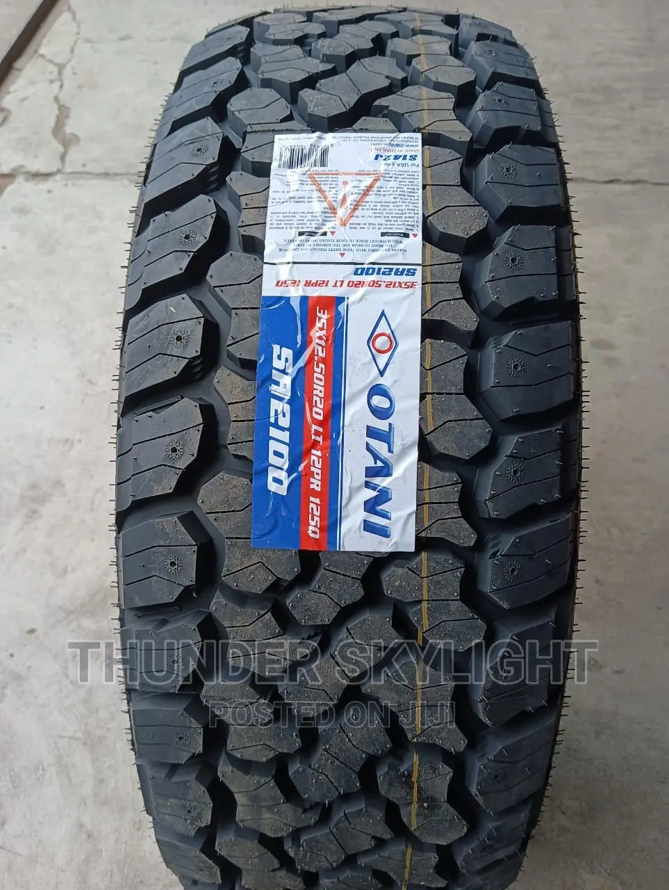 35x12.50R20 - 315/60r20 All Terrain Off Road Tyre OTANI